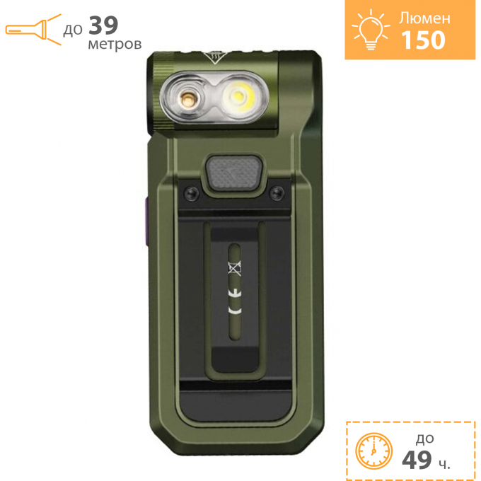 Фонарь FENIX SW05R-UV зеленый SW05R-UVgr